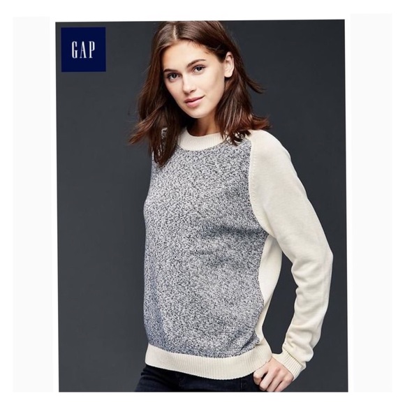 GAP Sweaters - GAP Marled-front Pullover sweater